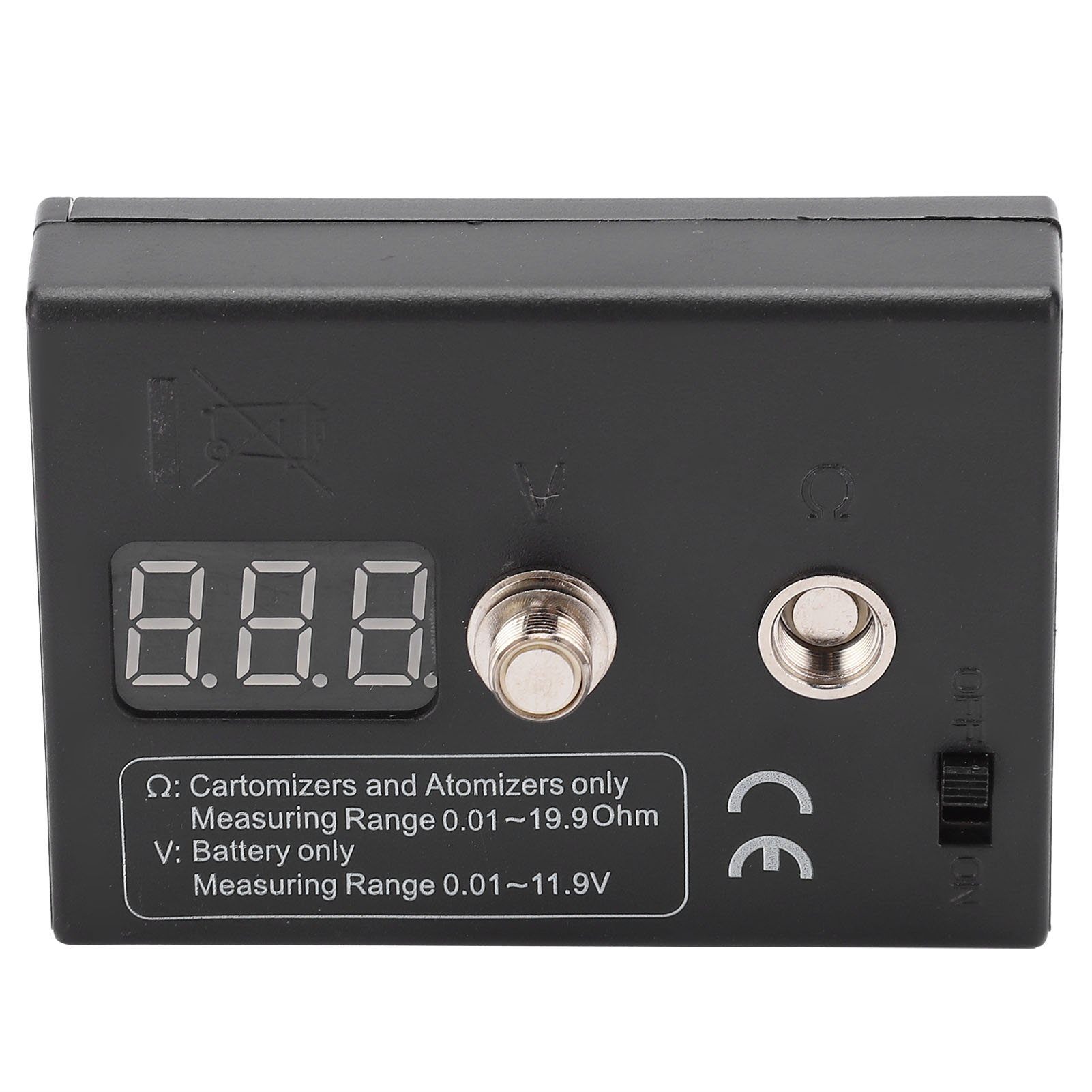 Ohm Meter Reader - Цифровой измеритель сопротивления 0.01-20 Ом для