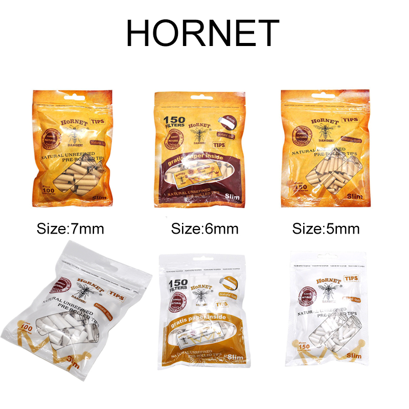 Dry Herb Vaping Accessories - Фильтры для сигарет HORNET DANGER Natural