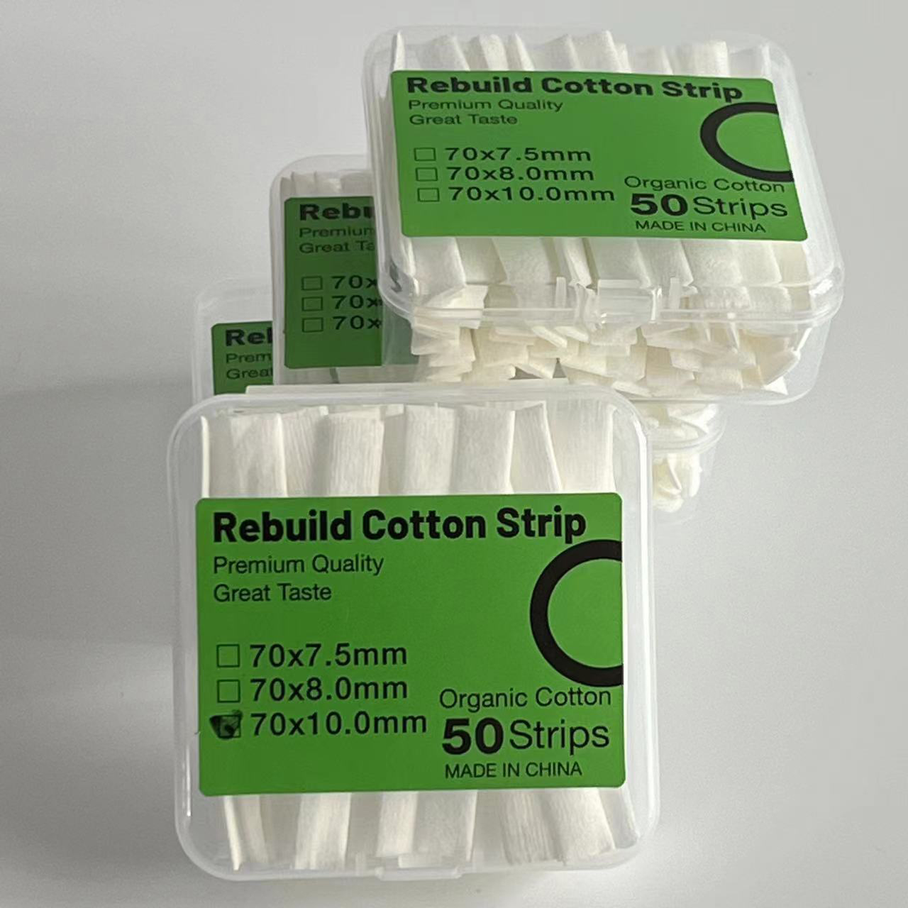 Mesh Coil Strip - 50 полосок, обычная оригинальная хлопковая полоска