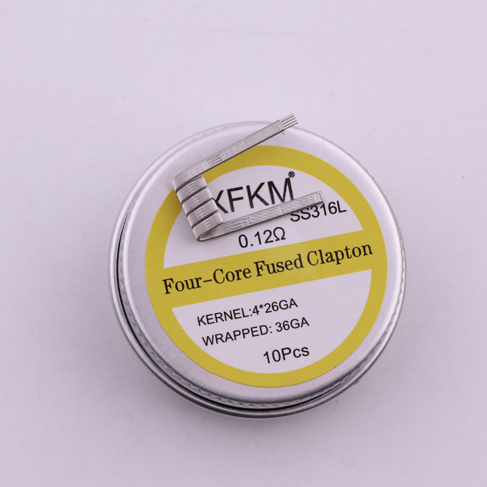 Clapton Wire Pre Built - 10 шт./коробка 3 мм спиральные готовые