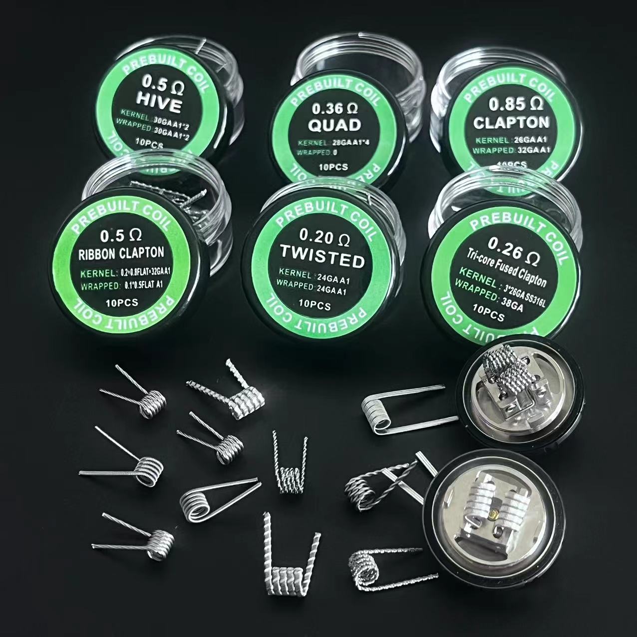 50 шт./30 шт./20 шт./10 шт. DL – обзор и цена Clapton Wire Pre Built