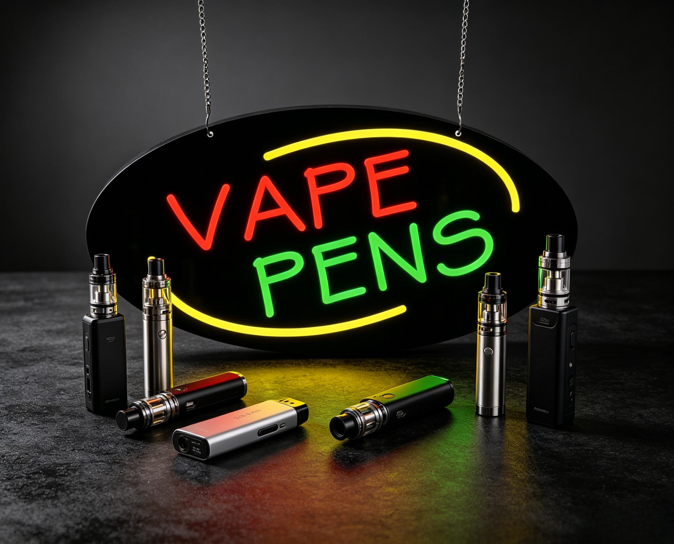 Неоновая вывеска Vape Pens с р – обзор и цена Vaping Store