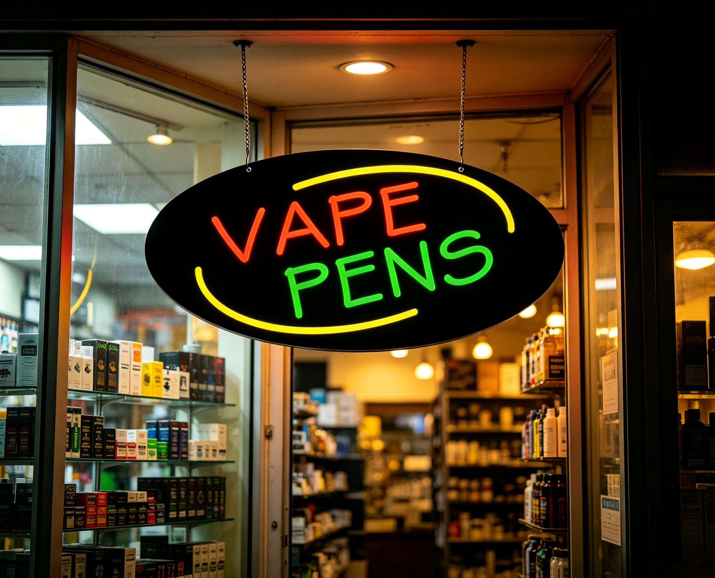 Неоновая вывеска Vape Pens с р – обзор и цена Vaping Store