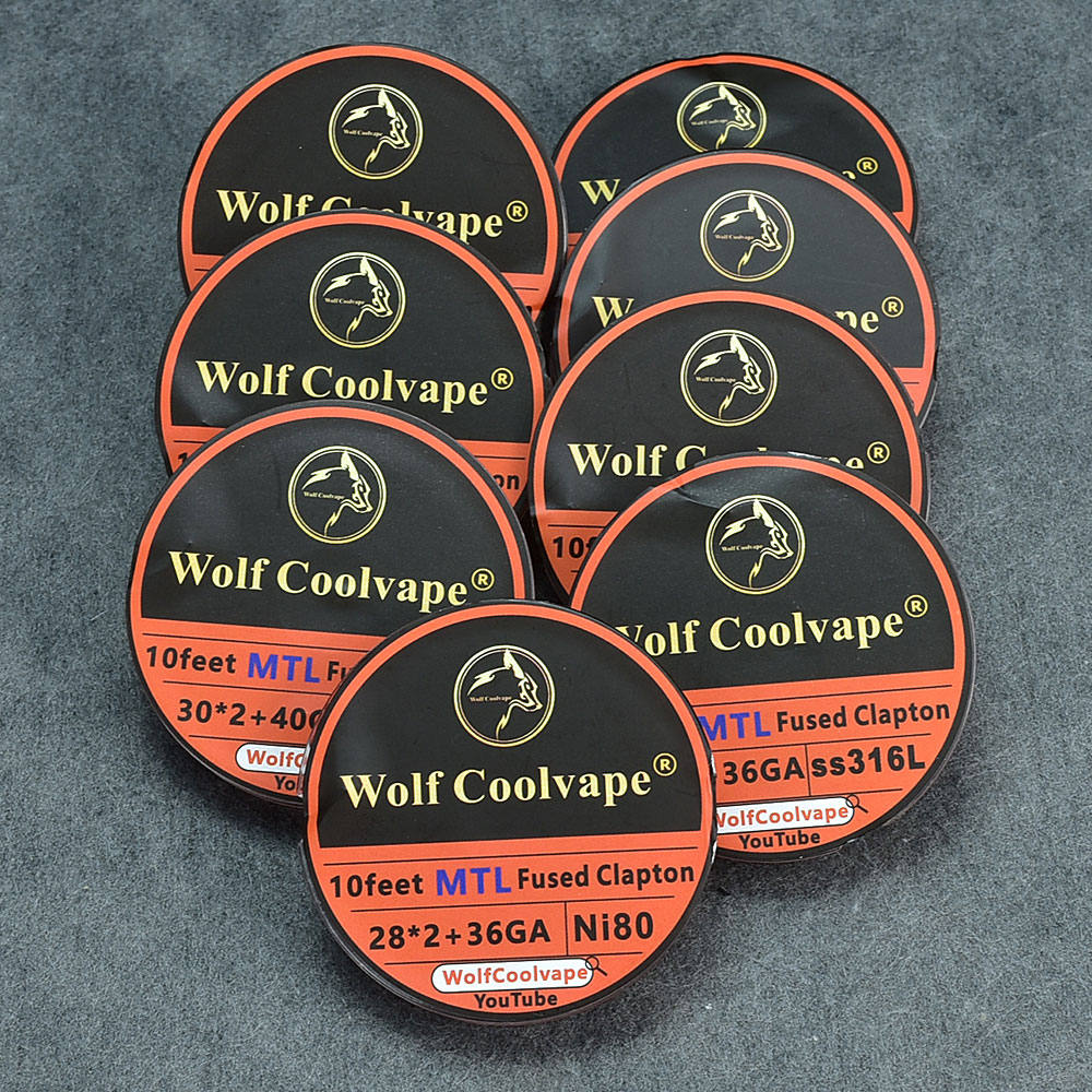 10 футов NI80/A1/SS316L MTL сп – обзор и цена Clapton Wire Pre Built