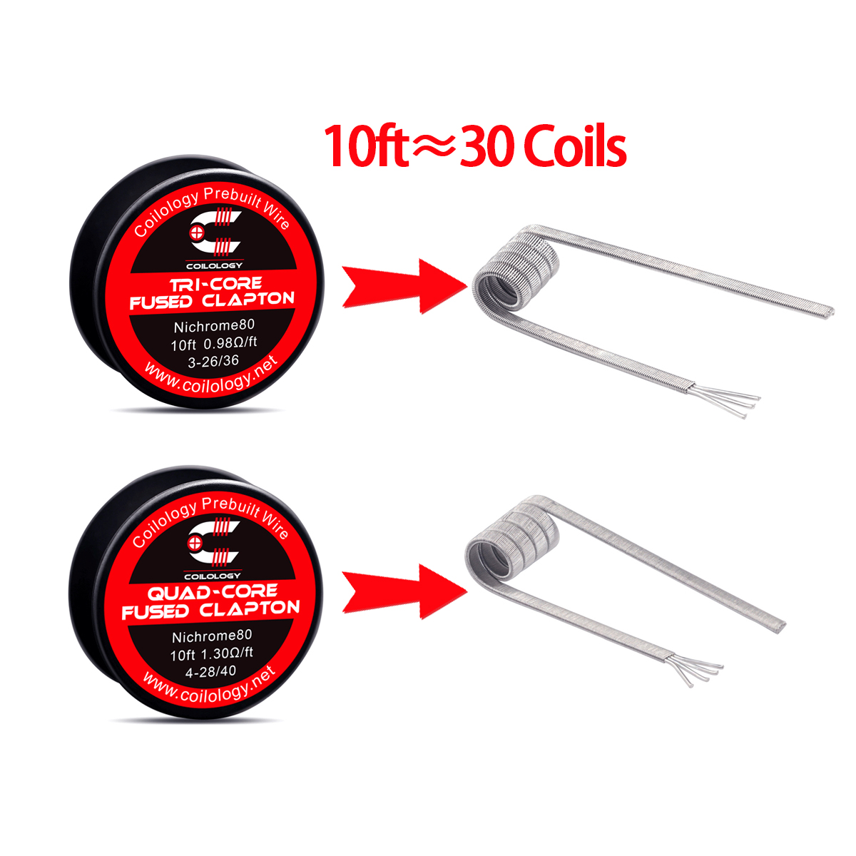 10-футовый готовый провод, три – обзор и цена Clapton Wire Pre Built